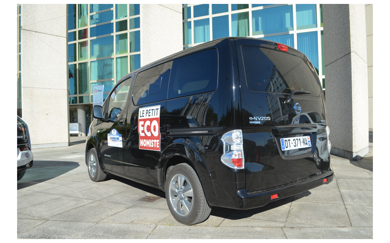 Nissan zéro émission : autonomie accrue pour le fourgon e-NV200 Nissan zéro émission : autonomie accrue pour le fourgon e-NV200