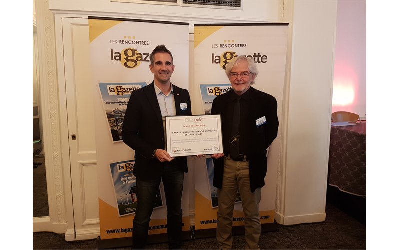 La Rochelle reçoit le trophée open data des territoires