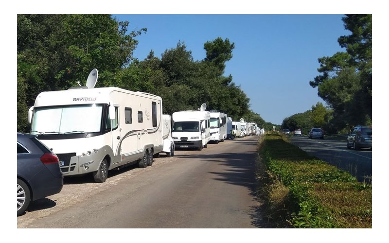 Royan étudie la fréquentation des camping-cars