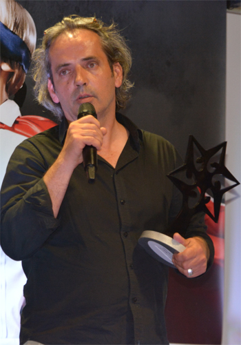 Christophe Favrelière, directeur de Notre Dame de Puyraveau, a reçu le Trophée de la Réussite catégorie process-produit du Club des entreprises de Gâtine 