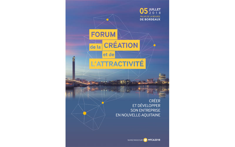 Forum de la création et de l'attractivité le 5 juillet à Bordeaux