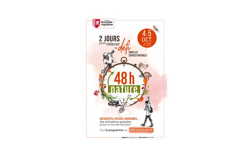 2ème édition des « 48H Nature » en Nouvelle-Aquitaine 2ème édition des « 48H Nature » en Nouvelle-Aquitaine